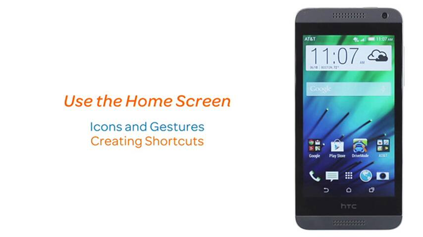 Uso de la pantalla de inicio