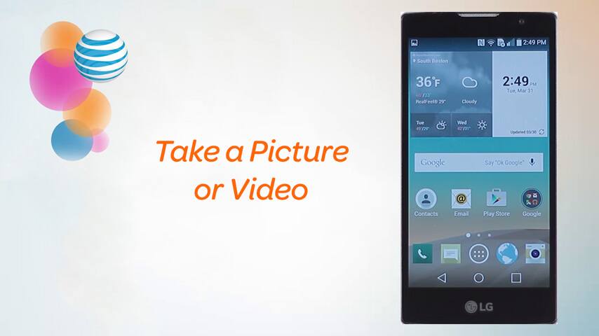 Tomar fotografías o grabar videos
