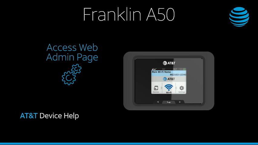 Accede a la página del administrador web