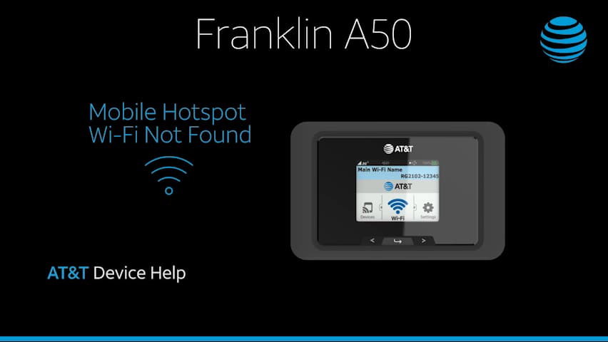 Hotspot móvil Wi-Fi no encontrado