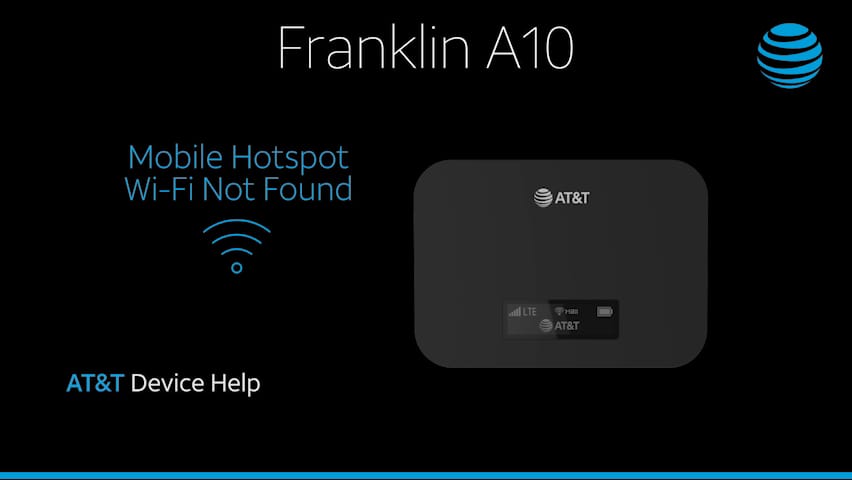 Hotspot móvil Wi-Fi no encontrado