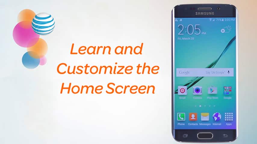 Conocer y personalizar la pantalla de inicio