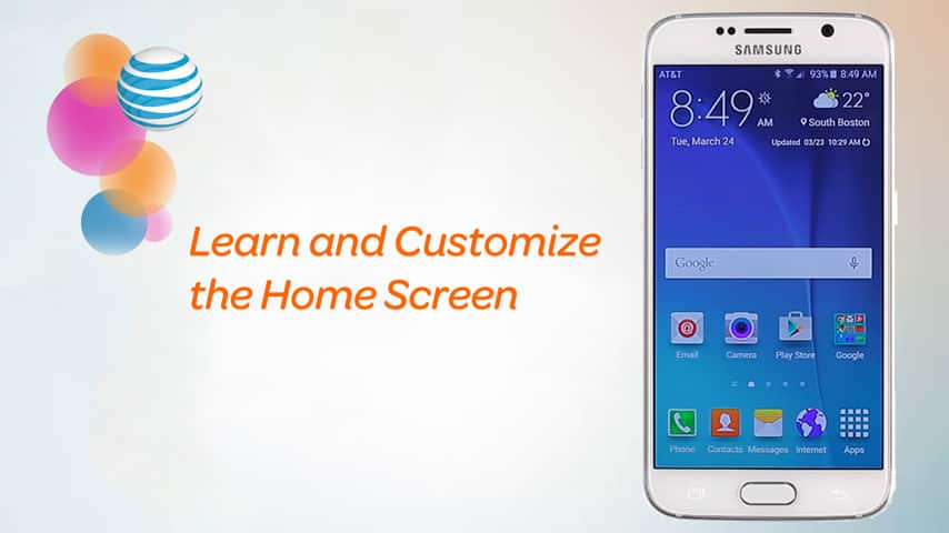 Conocer y personalizar la pantalla de inicio