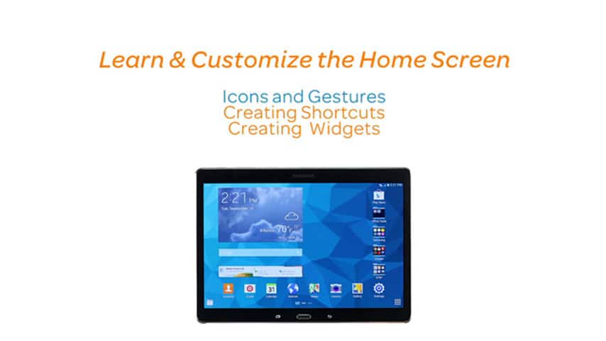 Uso de la pantalla de inicio