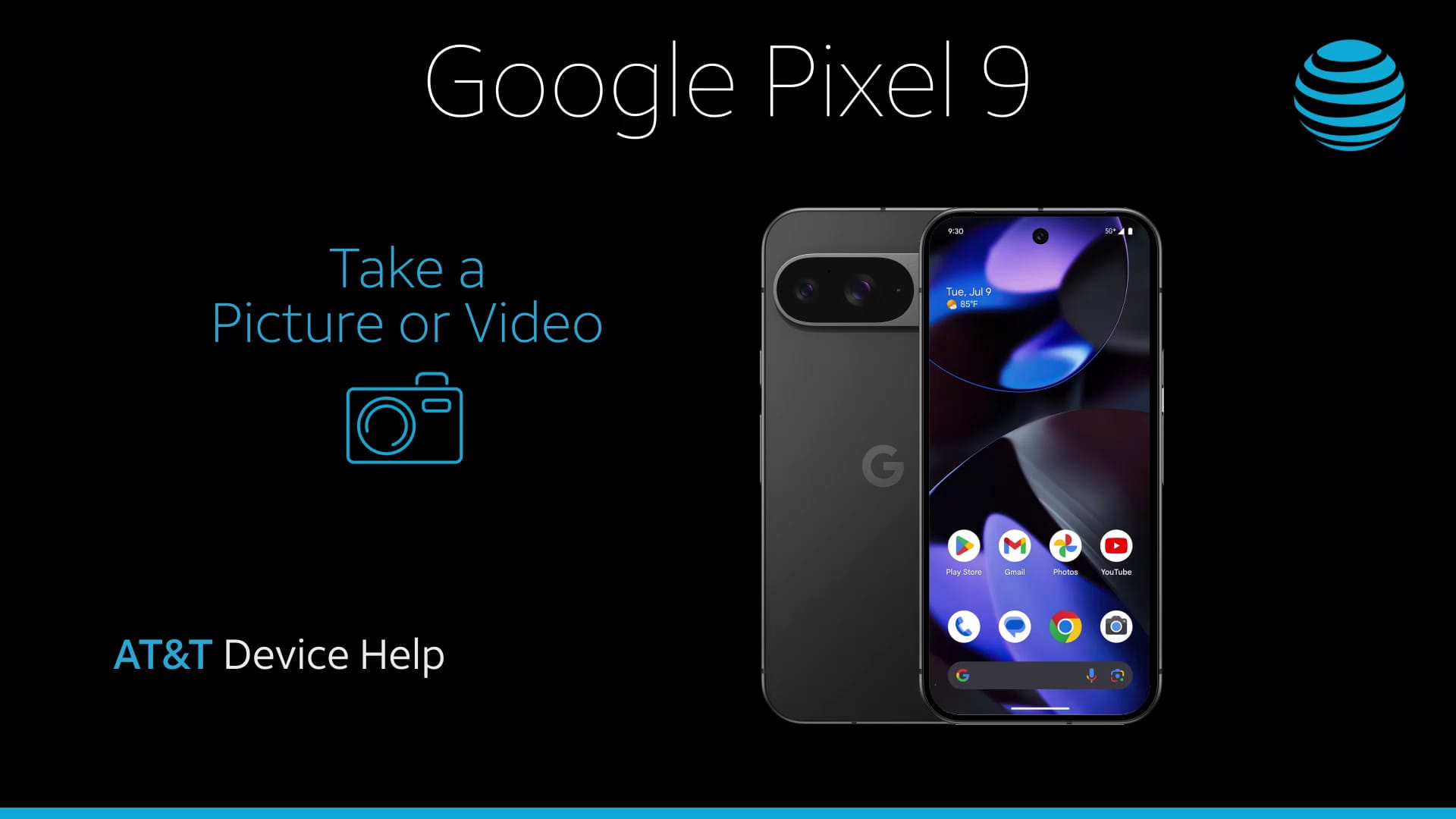 Toma una foto o un video