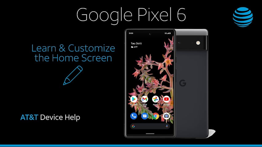 Averigua cómo personalizar la pantalla principal