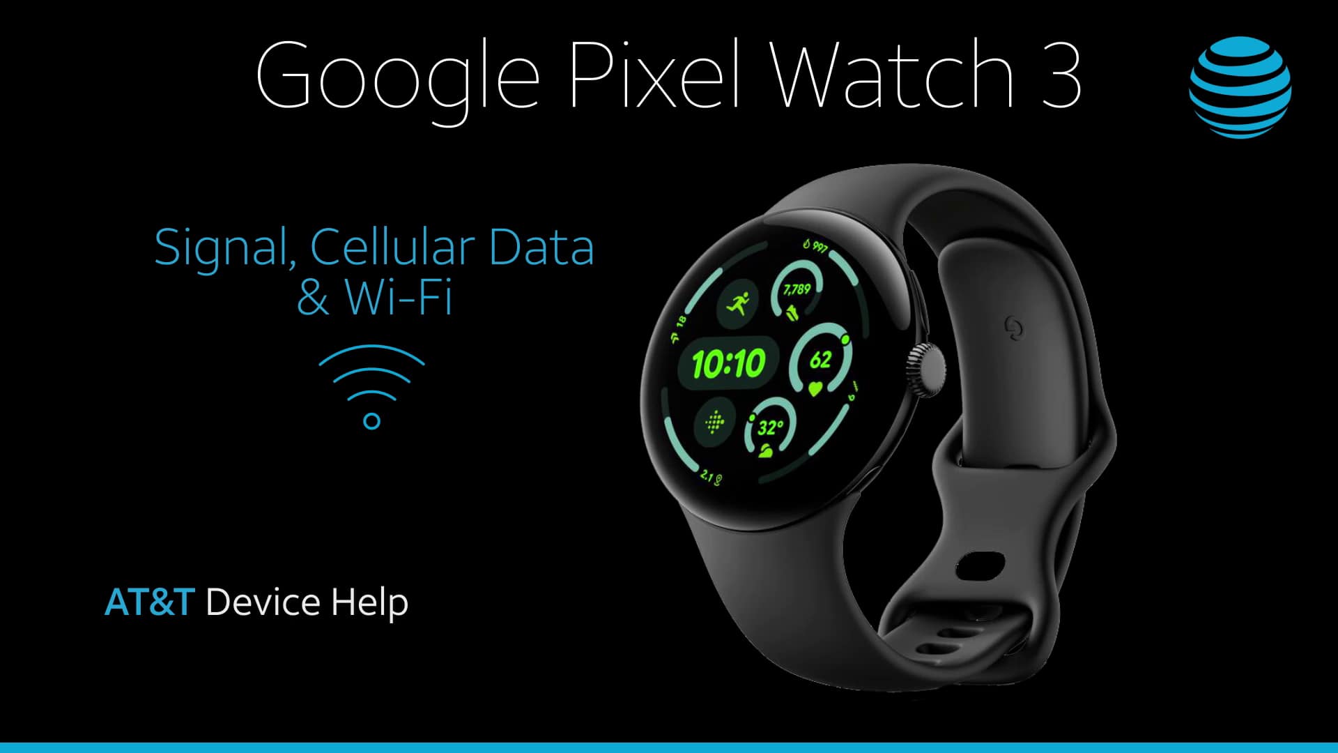 Señal, datos móviles y Wi-Fi