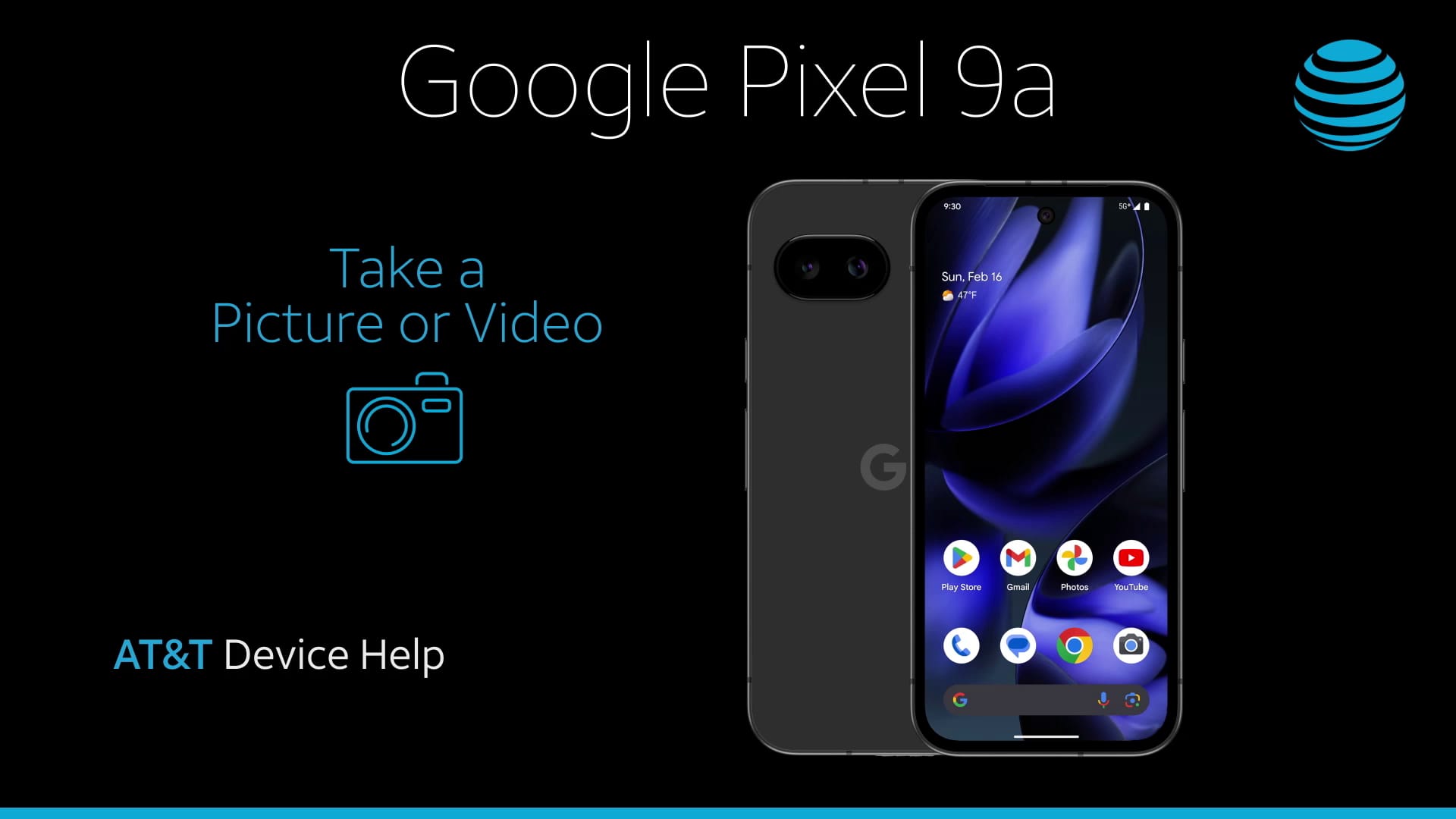 Toma una foto o un video