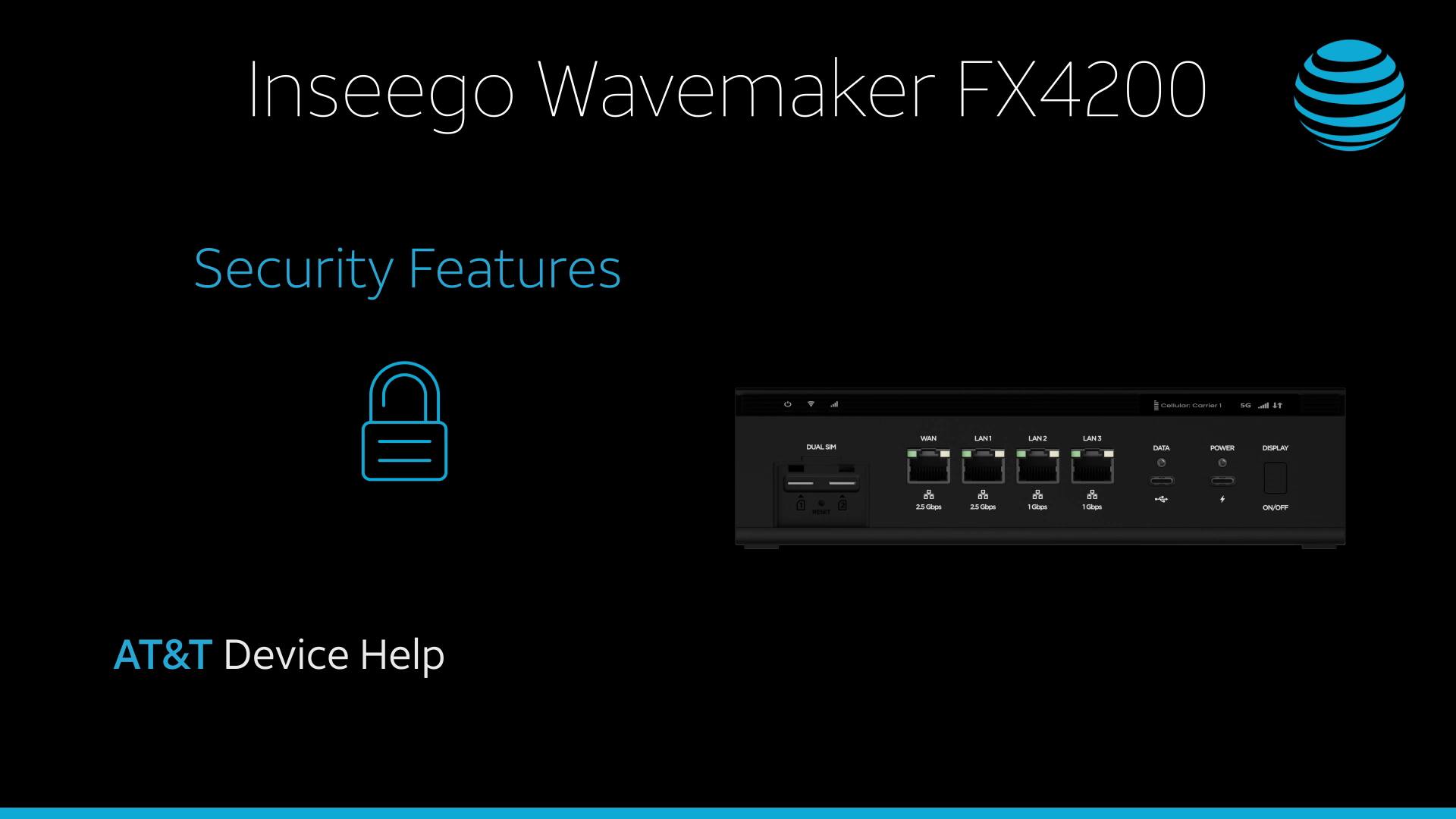 Funcionalidades de seguridad