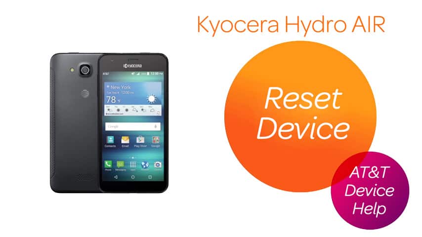 Reiniciar el dispositivo