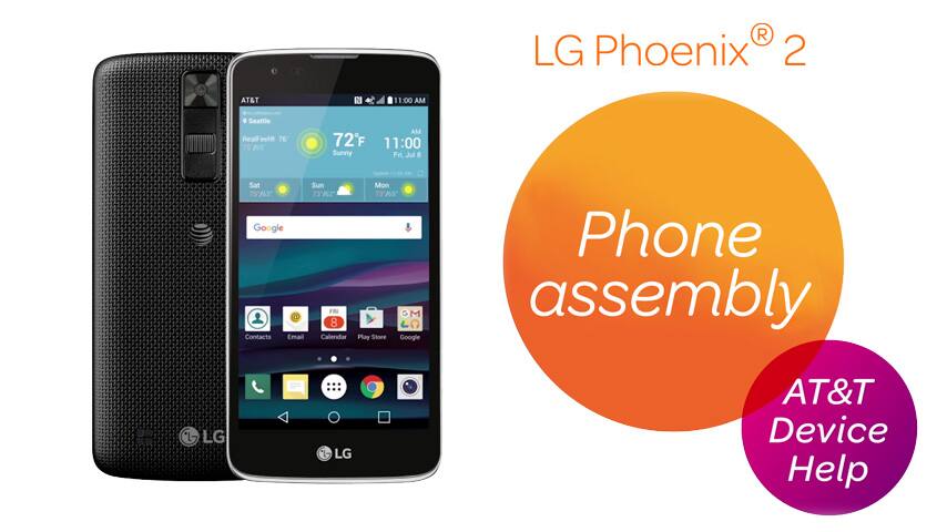 Ensamblaje del teléfono