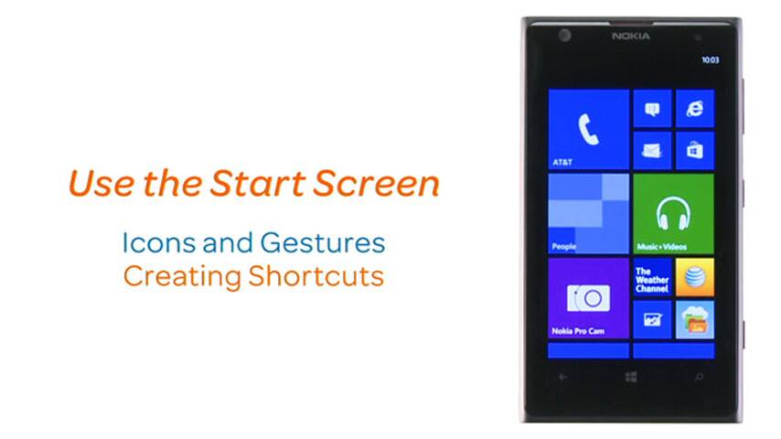 Interactuar con la pantalla Inicio