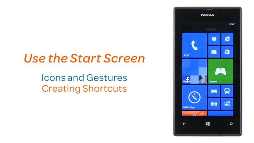 Uso de la pantalla de inicio