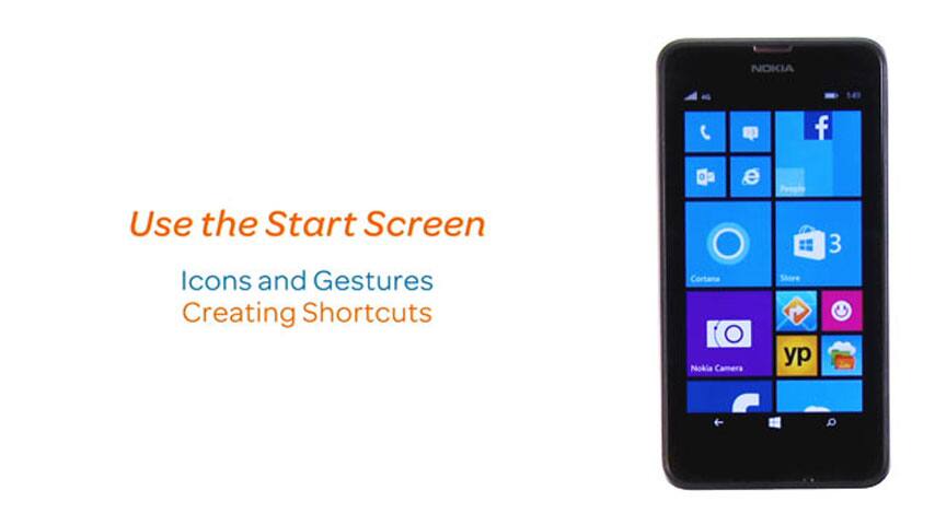 Uso de la pantalla de inicio