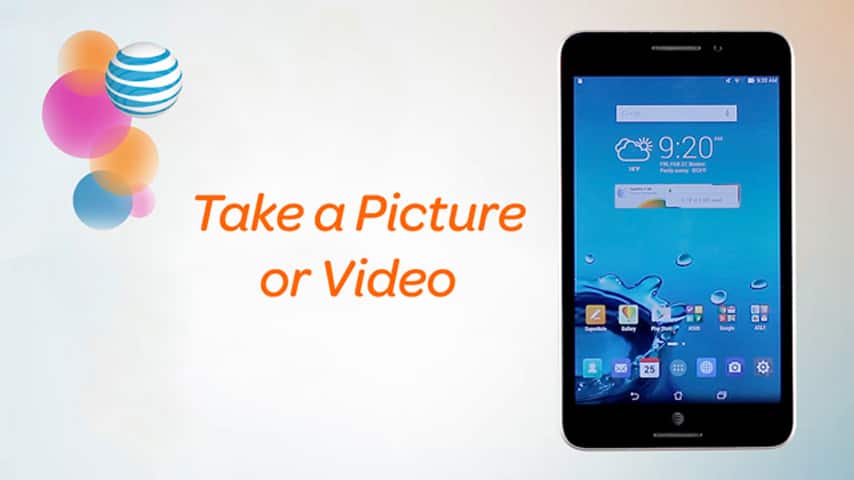 Tomar fotografías o grabar videos