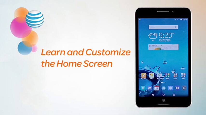 Conocer y personalizar la pantalla de inicio