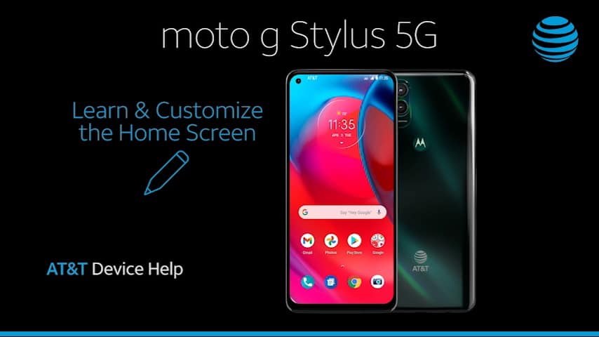 Averigua cómo personalizar la pantalla principal