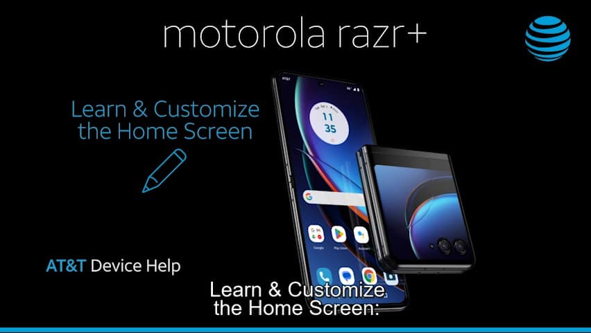 Conoce y personaliza la pantalla de inicio