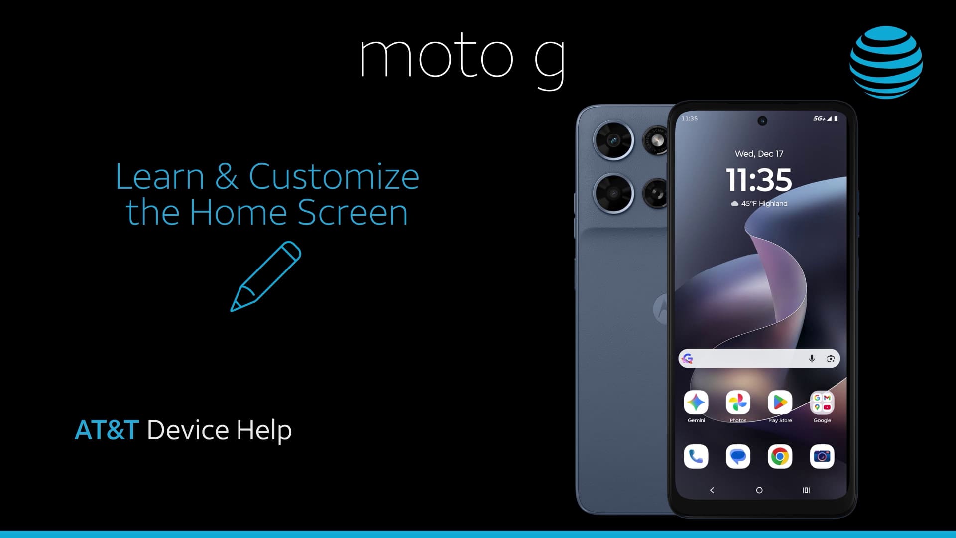 Conoce y personaliza la pantalla de inicio