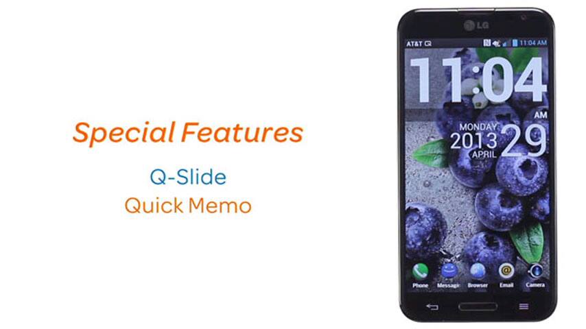 Características especiales