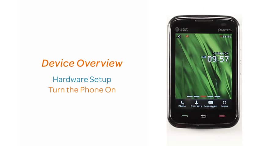 Device controls and hardware overview