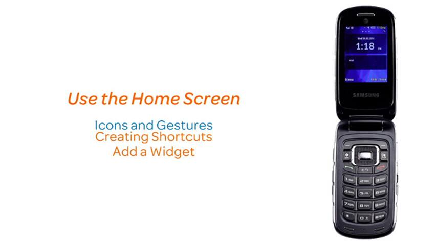 Uso de la pantalla de inicio