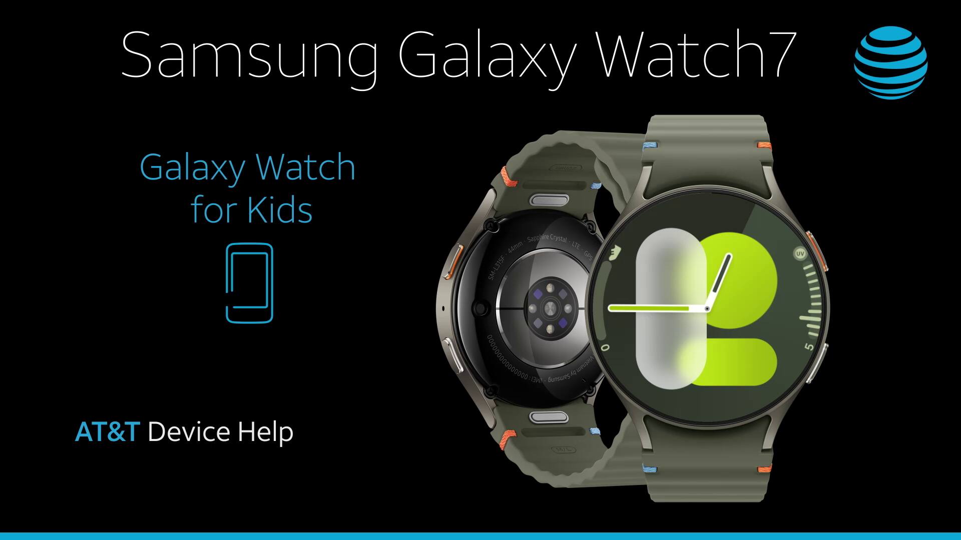 Galaxy Watch para niños