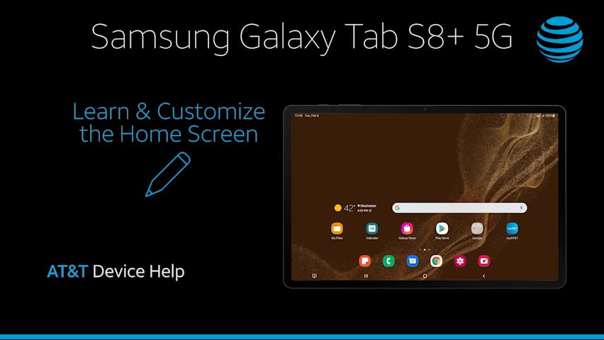 Averigua cómo personalizar la pantalla principal
