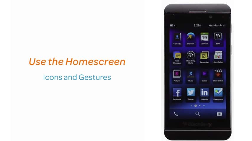 Usar la pantalla de inicio
