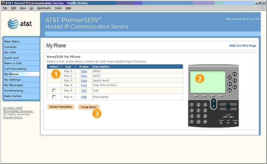 Screen capture - My Phone