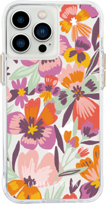  Spearmint Pansies with MagSafe Case - iPhone 13 Pro Max / 12 Pro Max