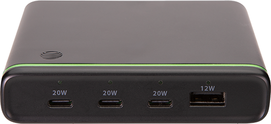  Multil Port 72W Power Delivery Power Hub (USB-C + USB-A)