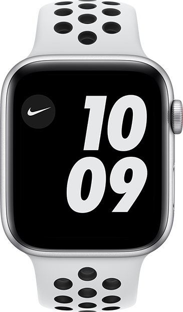 Apple Watch Nike SE - 40mm - Silver Aluminum Pure Platinum Black