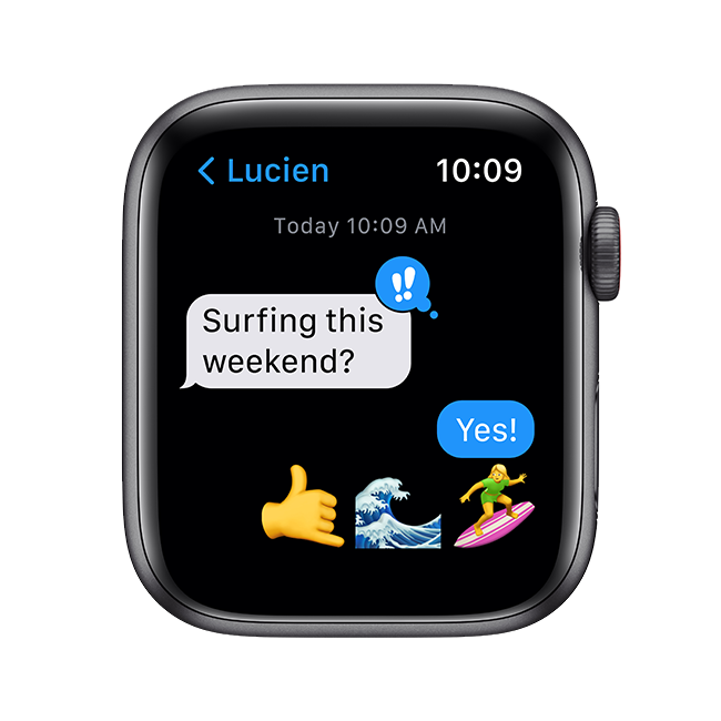 Apple Watch SE GPS 44mm Space Gray Aluminum Case with Midnight Sport Band |  GreaTecno