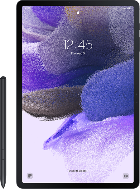 Samsung Galaxy Tab S7 FE 5G - Negro místico