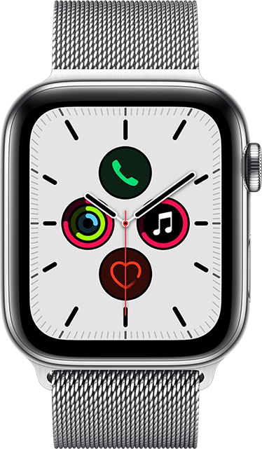 apple watch 5 silver