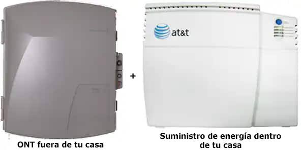 Terminal para red de fibra óptica en exteriores