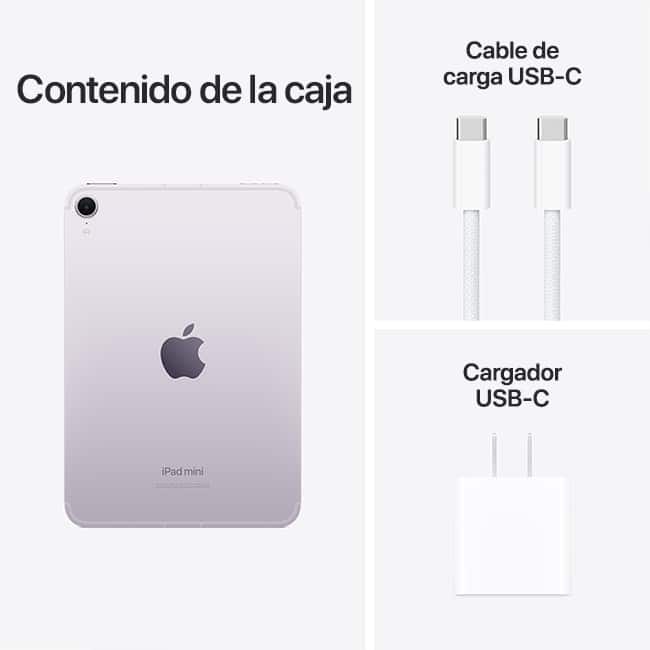 Apple iPad mini (2024), morado (consulta de producto 5)