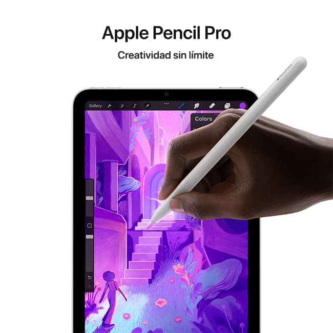 Apple iPad mini (2024), morado (consulta de producto 7)