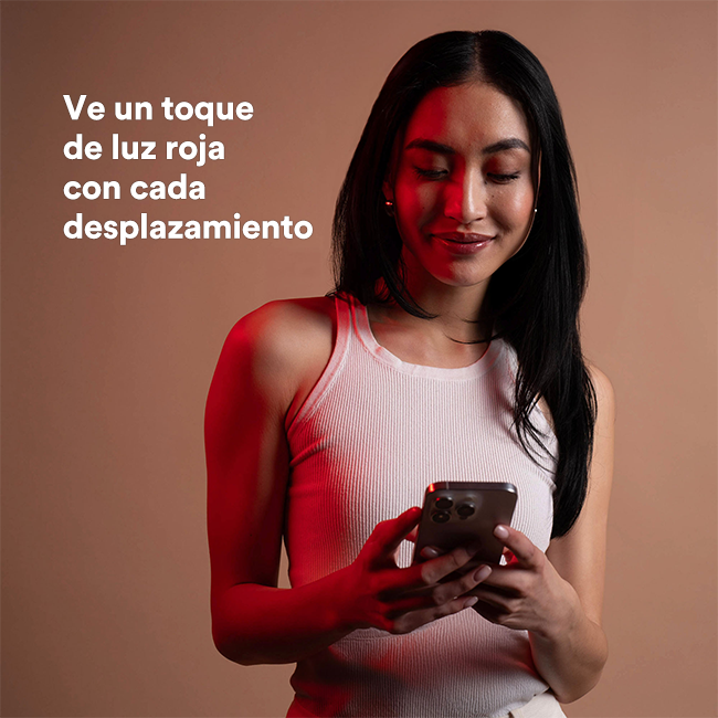 Protector para pantalla Bodyguardz Red Light Converter para el iPhone 16 Pro, transparente (consulta de producto 3)