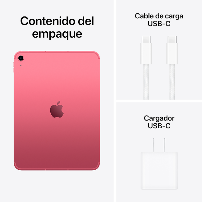 Apple iPad (A16) 2025, rosa (consulta de producto 8)