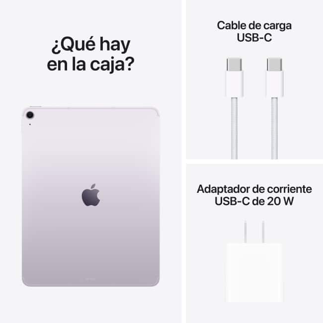 Apple iPad Air de 13 pulgadas (M3) 2025, morado (consulta de producto 10)
