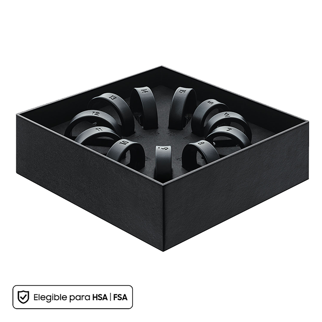 Medidor de tamaño de Samsung Galaxy Ring