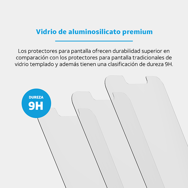 Protectores para pantalla AT&T Essentials de vidrio templado, paquete de 3, para el iPhone 14 Plus/13 Pro Max, transparente (consulta de producto 6)