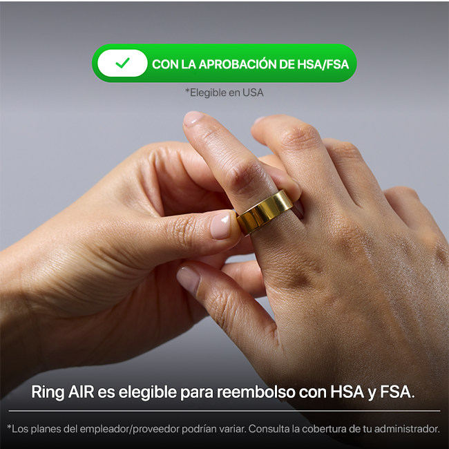 Ultrahuman Ring AIR, titanio crudo (consulta de producto 5)