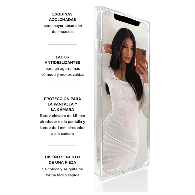 Estuche SQUARE Mother of Pearl con MagSafe para iPhone 16, multicolor (consulta de producto 4)