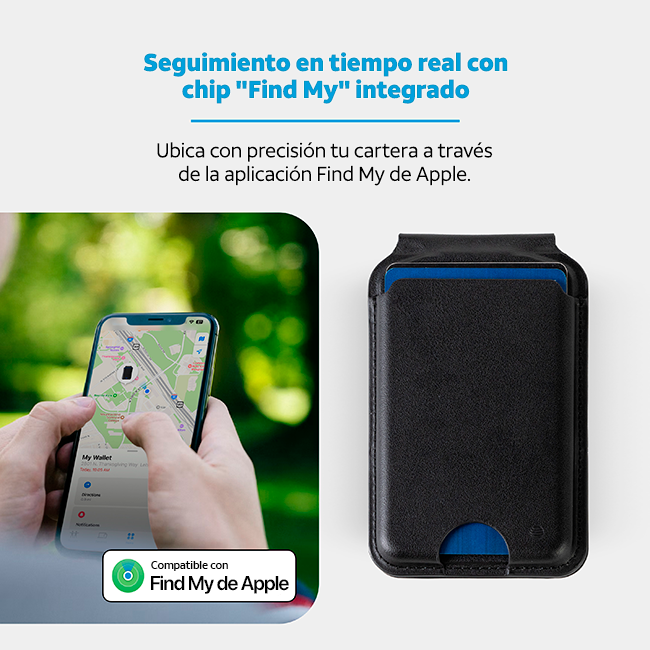 Cartera magnética con Find My integrado AT&T Essentials