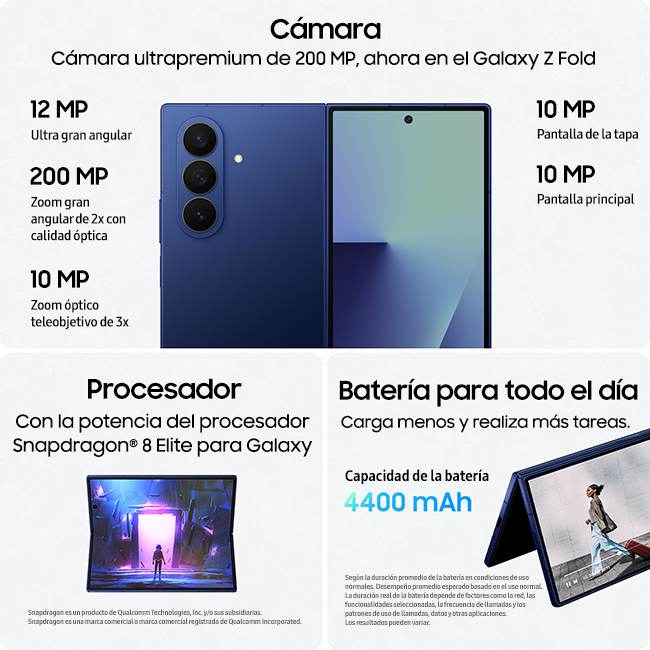 Samsung Galaxy Z Fold7, sombra plateada (consulta de producto 7)