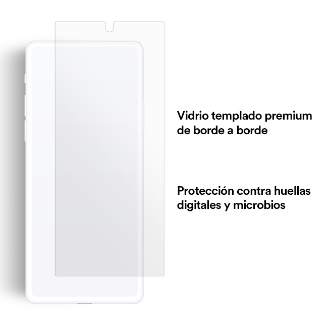 Protector para pantalla de vidrio templado BodyGuardz Pure 3 - Samsung Galaxy Z Fold7