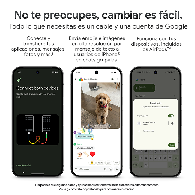 Google Pixel 10, índigo (consulta de producto 8)